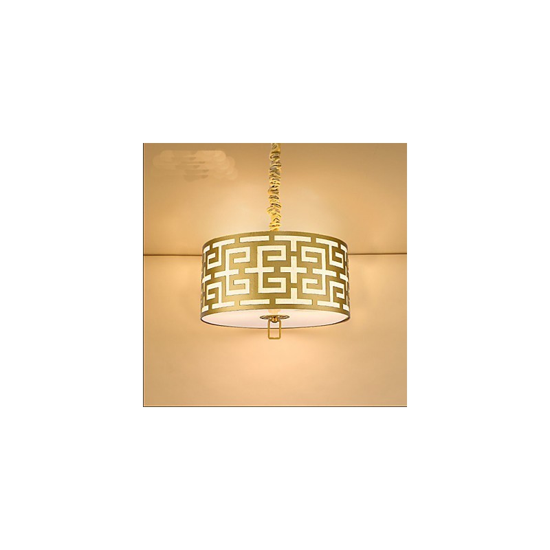 Iluminación colgante de estilo chino de simplicidad moderna
