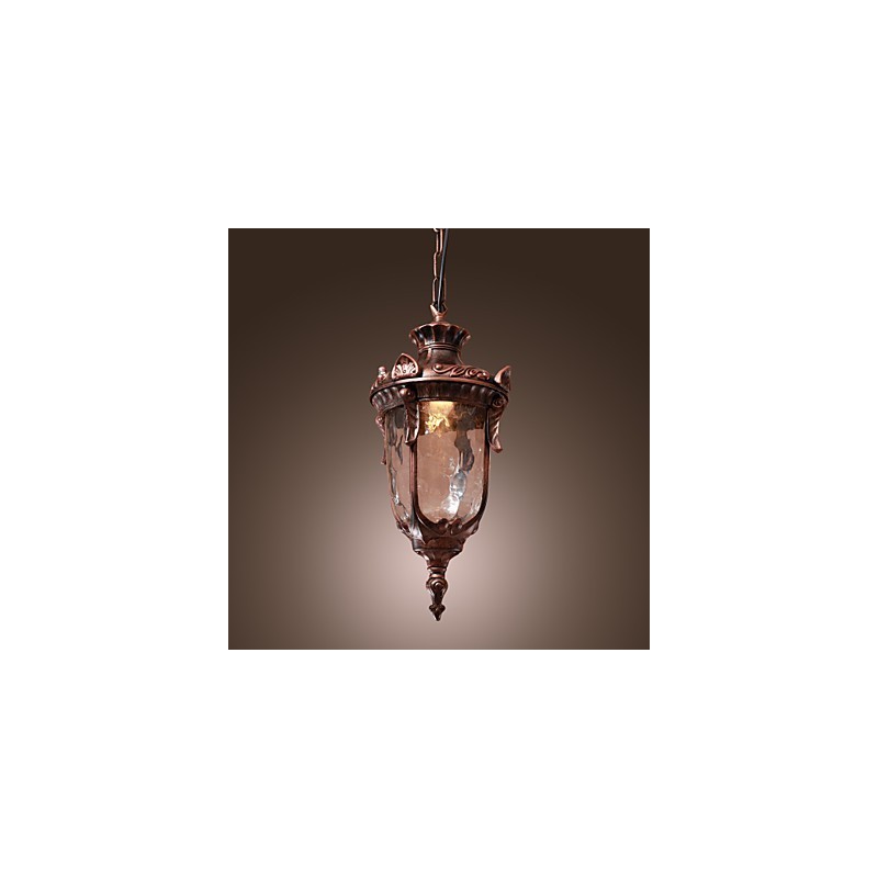 Lámpara colgante de inspiración antigua con 1 luz