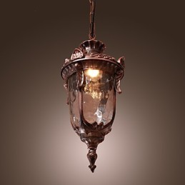 Lámpara colgante de inspiración antigua con 1 luz