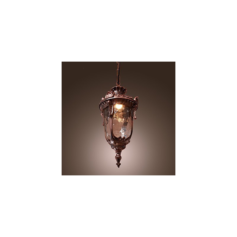 Lámpara colgante de inspiración antigua con 1 luz