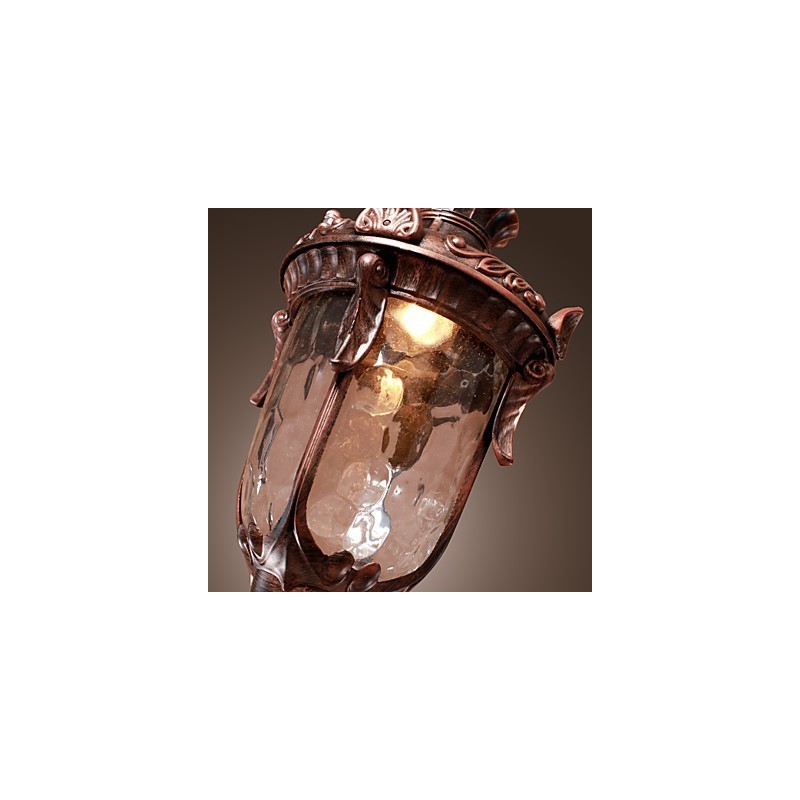 Lámpara colgante de inspiración antigua con 1 luz