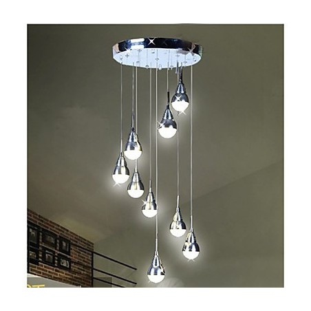 Lámparas y faroles Lámpara de techo de 9 luces para escalera Lámparas y faroles Lámpara de techo de 9 luces para escalera