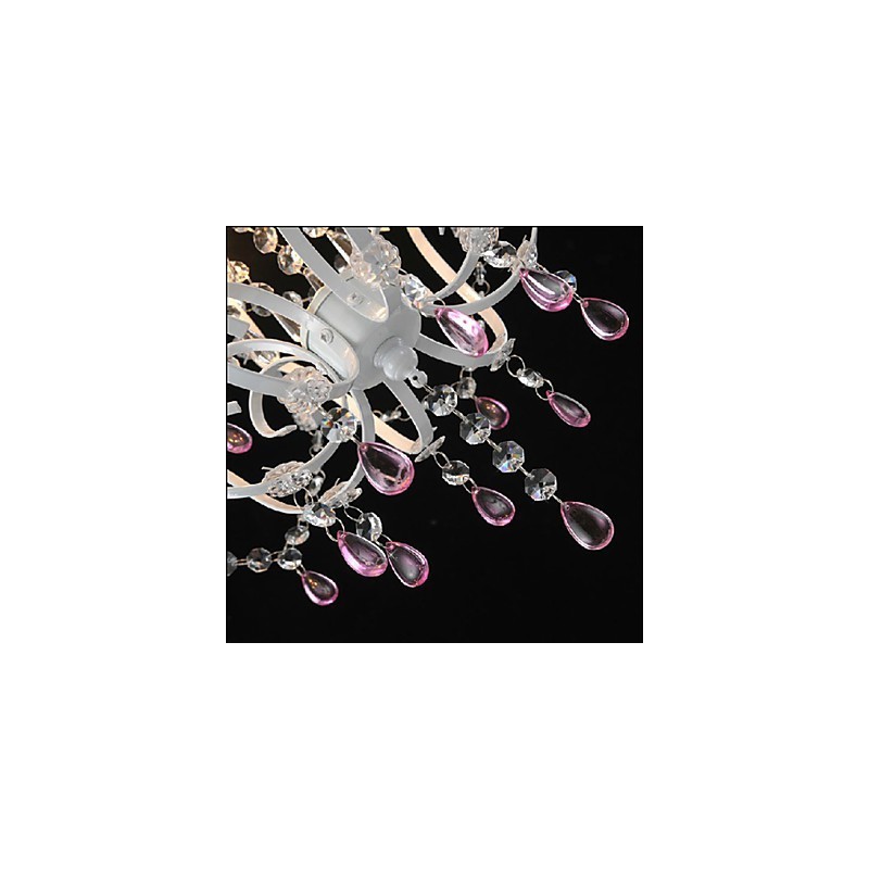 Colgante de cristal de estilo europeo para jardín