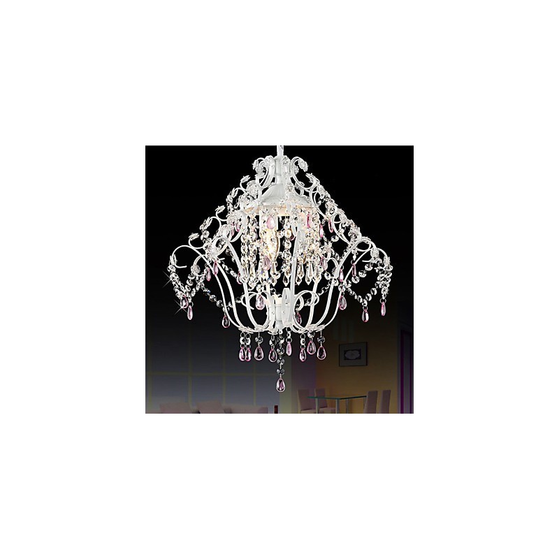 Colgante de cristal de estilo europeo para jardín