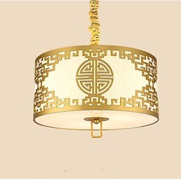 Iluminación colgante de estilo chino de simplicidad moderna