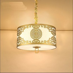Iluminación colgante de estilo chino de simplicidad moderna