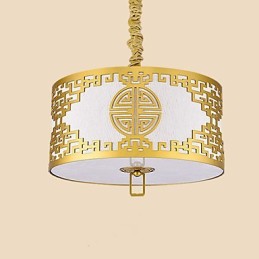 Iluminación colgante de estilo chino de simplicidad moderna