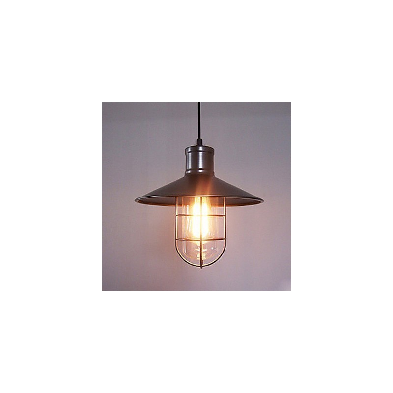 Lámpara colgante con pintura estilo mini retro vintage