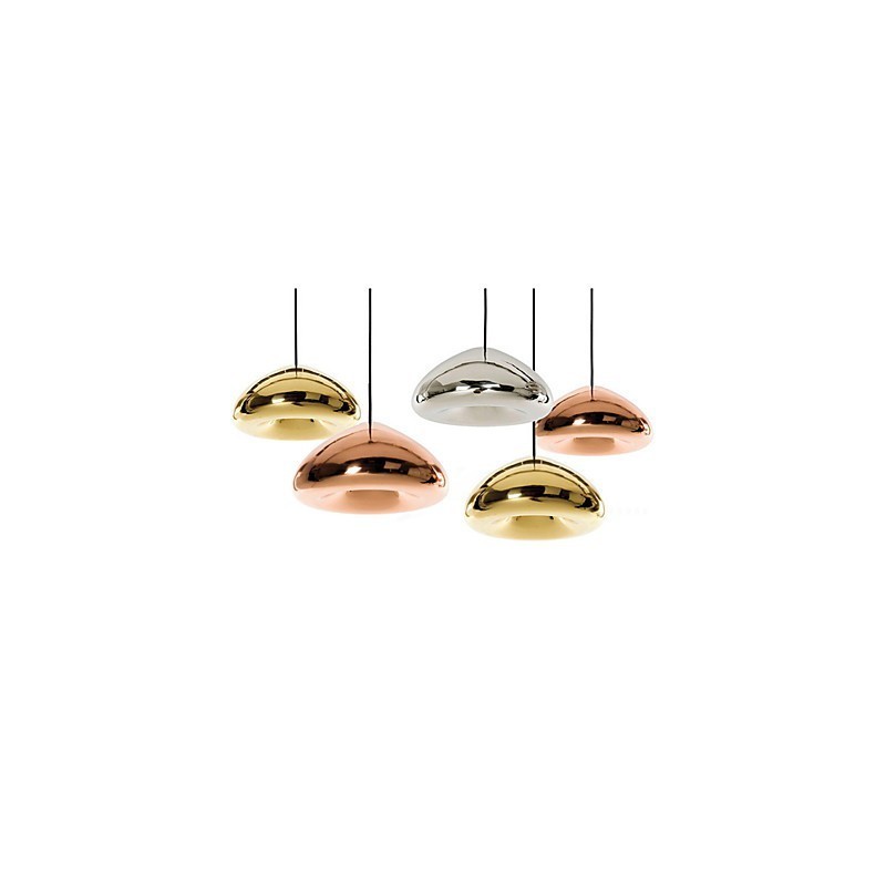 Lámpara colgante de metal con pintura contemporánea moderna
