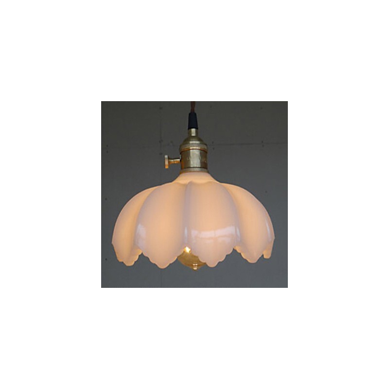 Lámpara colgante de plástico estilo cuenco mini Otros