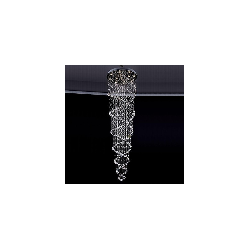 Lámpara colgante de metal galvanizado con cristal, estilo rústico, estilo cabaña, estilo tradicional, moderno y contemporáneo.