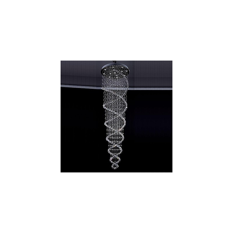 Lámpara colgante de metal galvanizado con cristal, estilo rústico, estilo cabaña, estilo tradicional, moderno y contemporáneo.