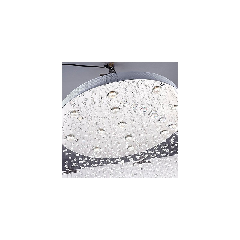 Lámpara colgante de metal galvanizado con cristal, estilo rústico, estilo cabaña, estilo tradicional, moderno y contemporáneo.