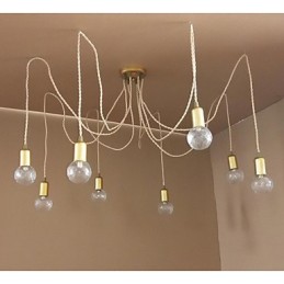 Lámpara colgante de cristal con forma de globo terráqueo, estilo tradicional, clásico, rústico, vintage, retro, con pintura en miniatura