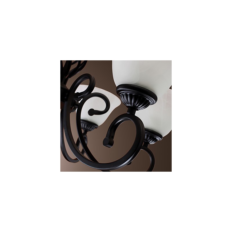 Lámpara de araña tradicional clásica estilo vela otros