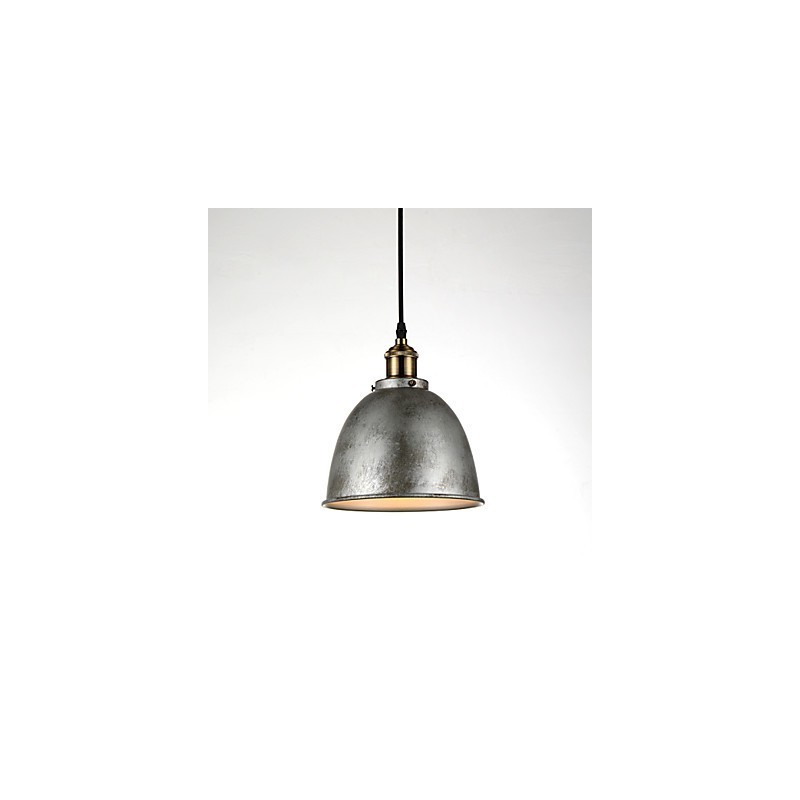 Lámparas colgantes de 1 luz, estilo antiguo vintage, estilo industrial, hierro y metales, lámpara colgante.