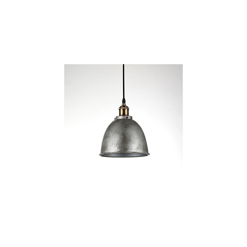 Lámparas colgantes de 1 luz, estilo antiguo vintage, estilo industrial, hierro y metales, lámpara colgante.