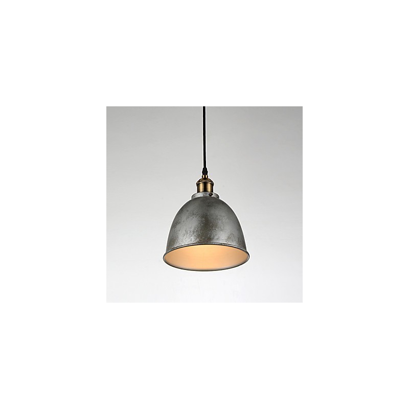 Lámparas colgantes de 1 luz, estilo antiguo vintage, estilo industrial, hierro y metales, lámpara colgante.