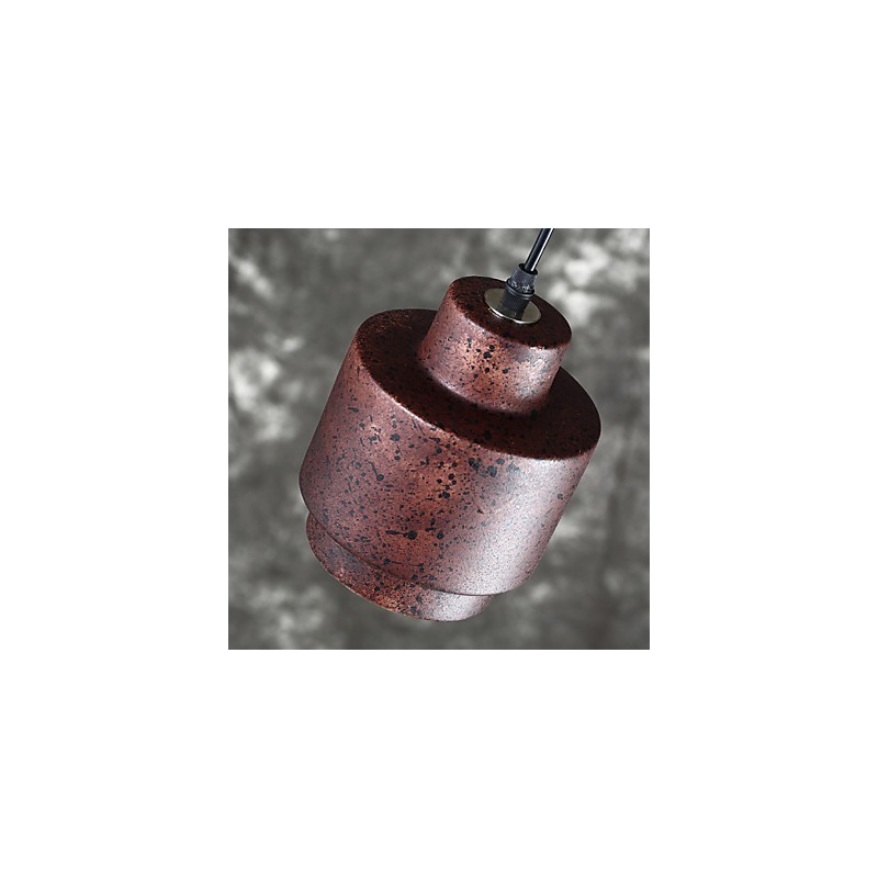 Lámpara colgante de cerámica estilo industrial vintage de Edison para decoración del hogar.