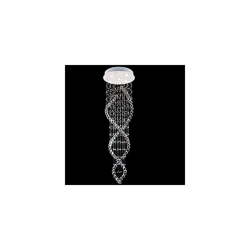Lámpara colgante de metal galvanizado con cristal, estilo rústico, estilo cabaña, estilo tradicional, moderno y contemporáneo.