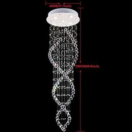 Lámpara colgante de metal galvanizado con cristal, estilo rústico, estilo cabaña, estilo tradicional, moderno y contemporáneo.
