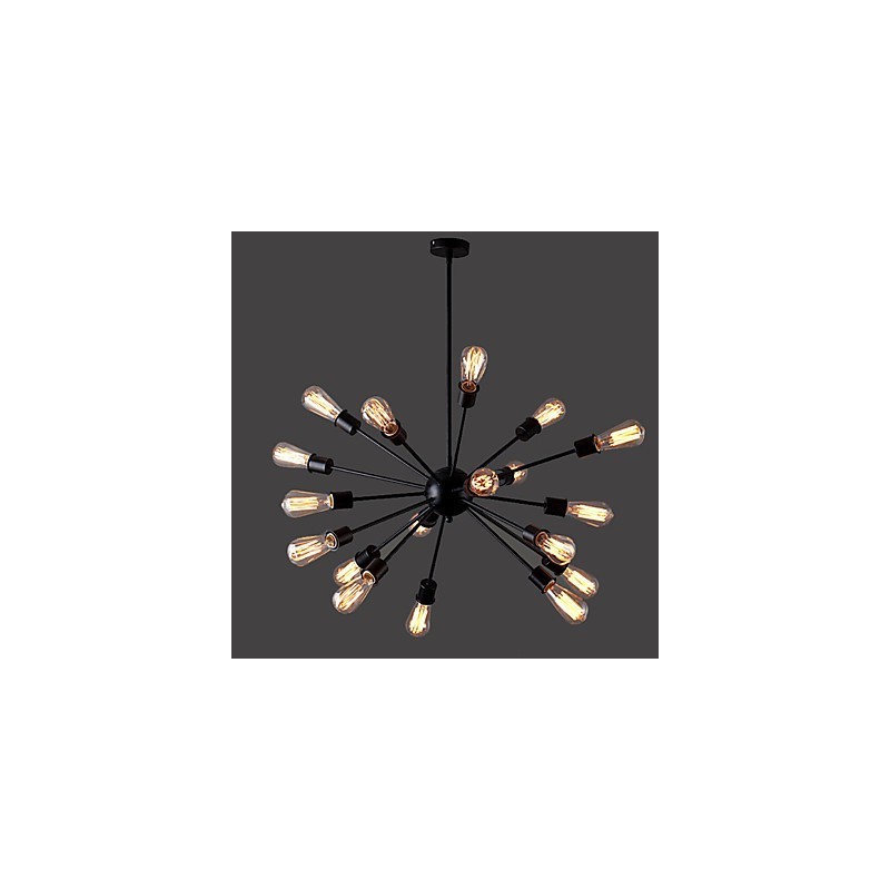 Lámpara colgante estilo loft, estilo industrial, rústico, estilo cabaña, vintage, retro, estilo campestre, para comedor.