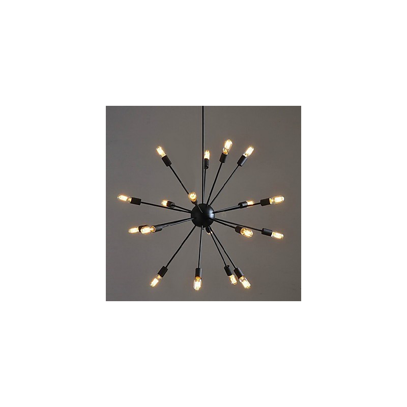 Lámpara colgante estilo loft, estilo industrial, rústico, estilo cabaña, vintage, retro, estilo campestre, para comedor.