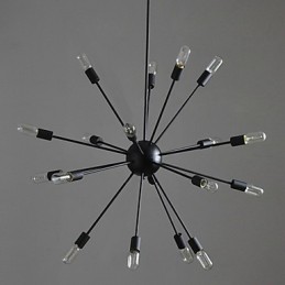 Lámpara colgante estilo loft, estilo industrial, rústico, estilo cabaña, vintage, retro, estilo campestre, para comedor.