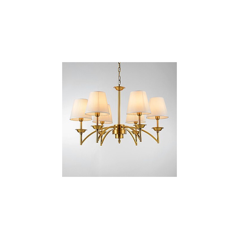 Lámpara colgante de diseño decorativo contemporáneo moderno en blanco puro