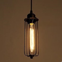 Lámpara colgante estilo Gladiador, estilo industrial, creativo, estilo cafetería norteamericana pequeña