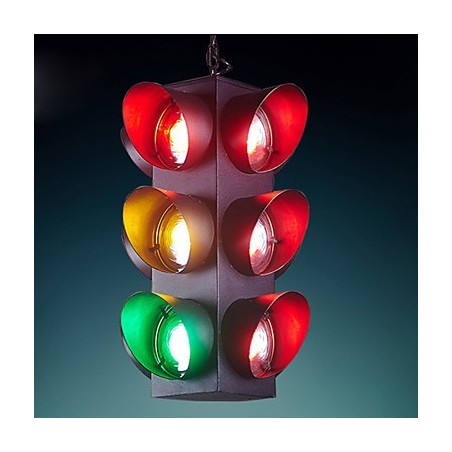 Lámpara colgante tipo loft incluida, estilo rústico, con pintura metálica.