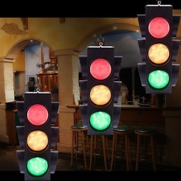 Lámpara colgante tipo loft incluida, estilo rústico, con pintura metálica.