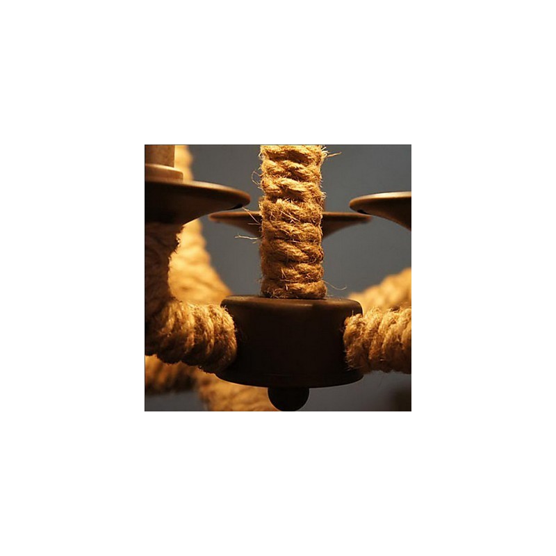 Lámparas colgantes tradicionales clásicas rústicas estilo cabaña vintage retro estilo campestre metal