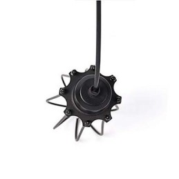 Lámpara colgante estilo jaulas diminutas, lámpara colgante estilo Edison para comidas, lámpara de araña restaurada para cafeterías.