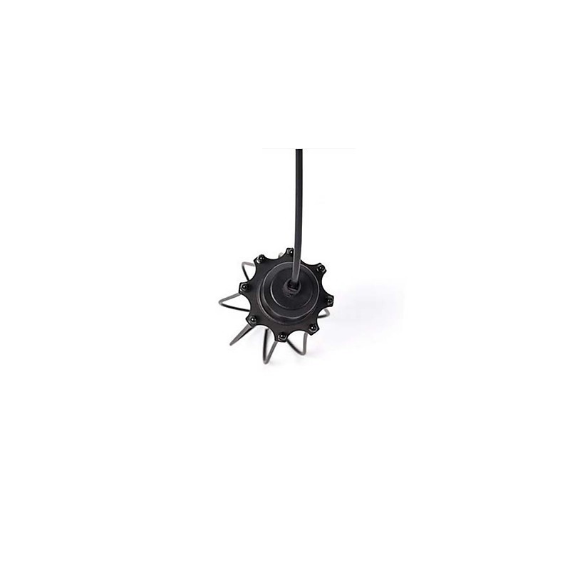Lámpara colgante estilo jaulas diminutas, lámpara colgante estilo Edison para comidas, lámpara de araña restaurada para cafeterías.