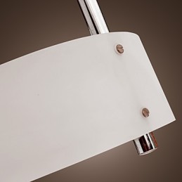 Lámpara de araña moderna contemporánea de metal cromado estilo mini, empotrada para garaje