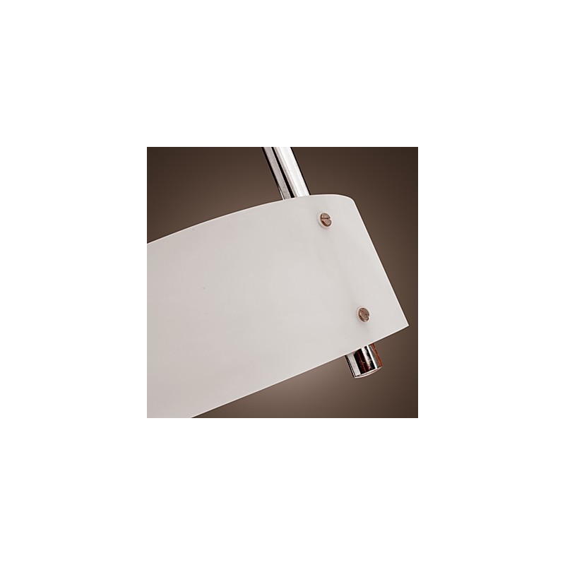 Lámpara de araña moderna contemporánea de metal cromado estilo mini, empotrada para garaje