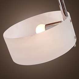 Lámpara de araña moderna contemporánea de metal cromado estilo mini, empotrada para garaje