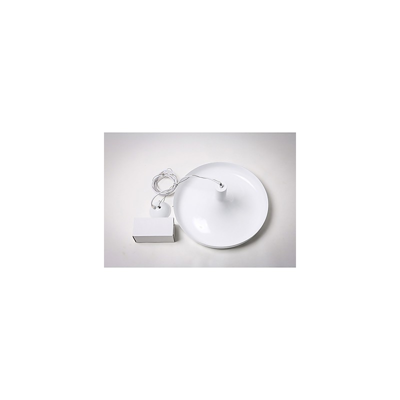 Lámpara colgante de diseño decorativo contemporáneo moderno en blanco puro