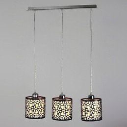Lámpara colgante de metal con pintura estilo isla mini contemporánea moderna