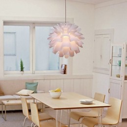 Lámpara colgante moderna contemporánea con pintura retro y globo