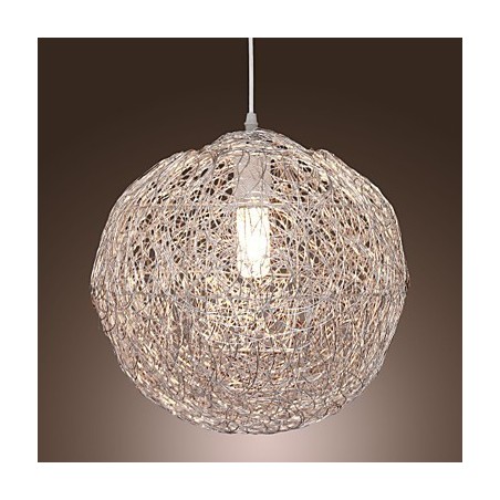 Lámpara colgante moderna y contemporánea estilo globo mini, cromada Lámpara colgante moderna y contemporánea estilo globo mini, cromada