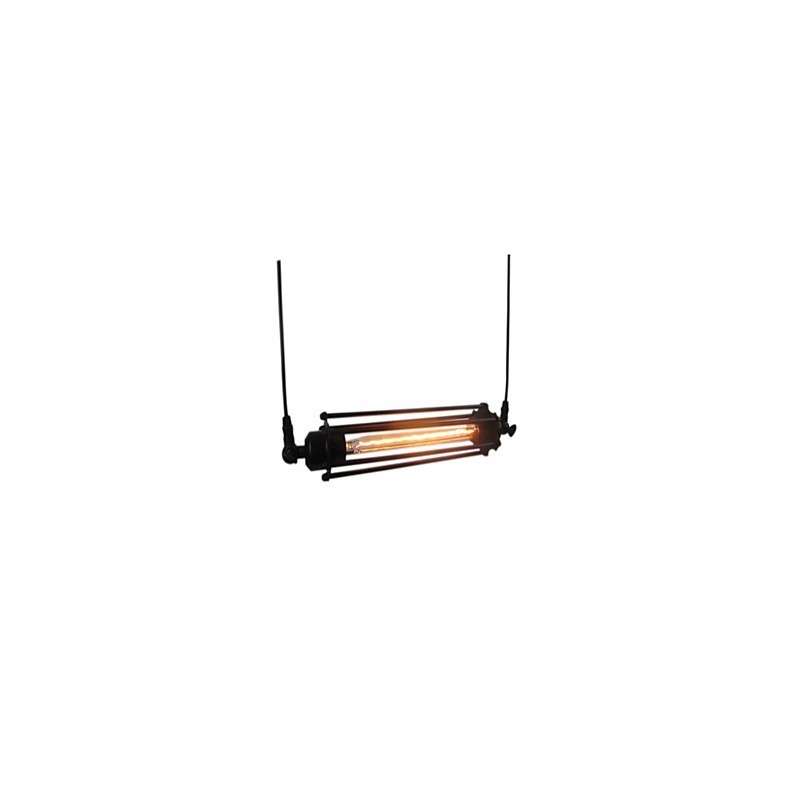 Lámpara colgante estilo loft retro, lámpara clásica vintage de metal estilo campestre.