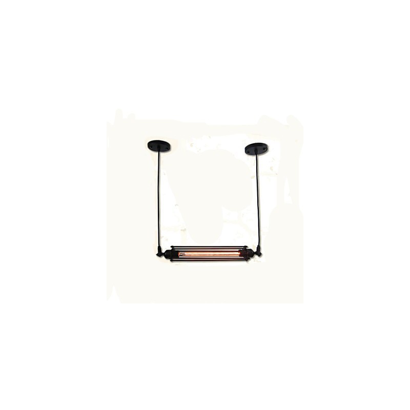Lámpara colgante estilo loft retro, lámpara clásica vintage de metal estilo campestre.