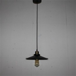 Lámpara de araña de hierro de una sola cabeza estilo retro estilo country americano