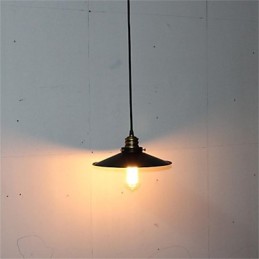 Lámpara de araña de hierro de una sola cabeza estilo retro estilo country americano