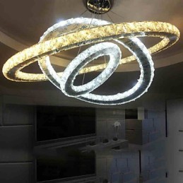 Lámparas de techo de cristal, lámparas colgantes, accesorios de iluminación