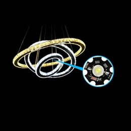 Lámparas de techo de cristal, lámparas colgantes, accesorios de iluminación
