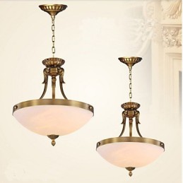 Lámpara de cobre Jane Marble Lighting Art