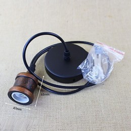 Lámparas colgantes tradicionales clásicas vintage retro campestres garaje metal